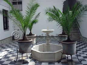 Inner Courtyard in a Cadiz house